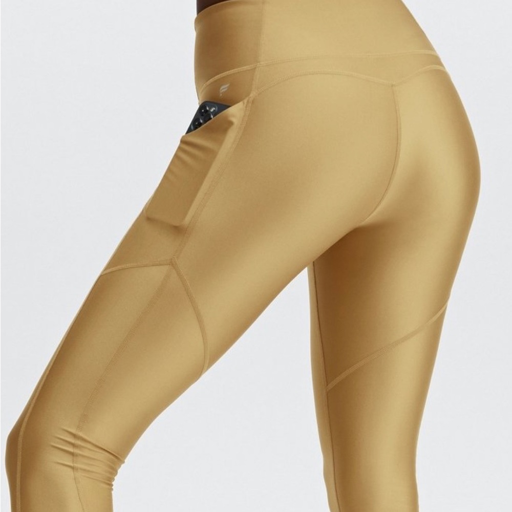 FABLETICS Oasis Shine High-Waisted 7/8 pocket leggings